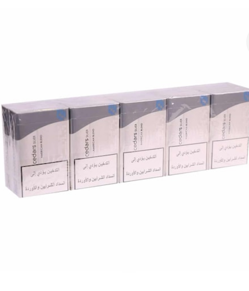 Cedars silver carton x10