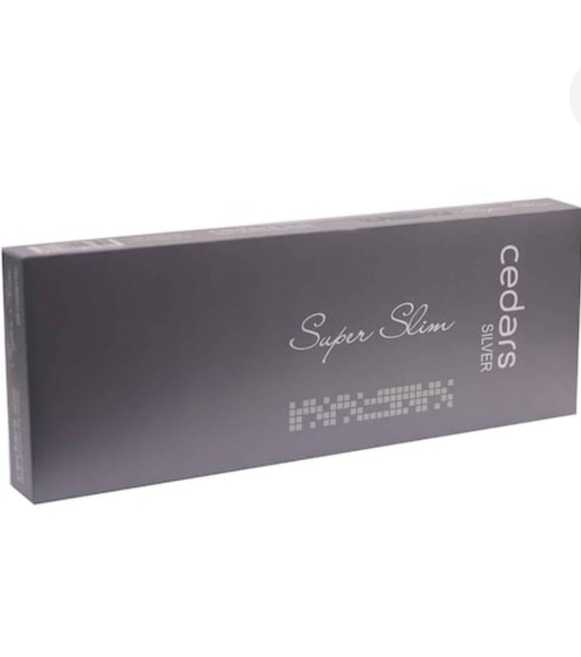 Sedars silver slim x10
