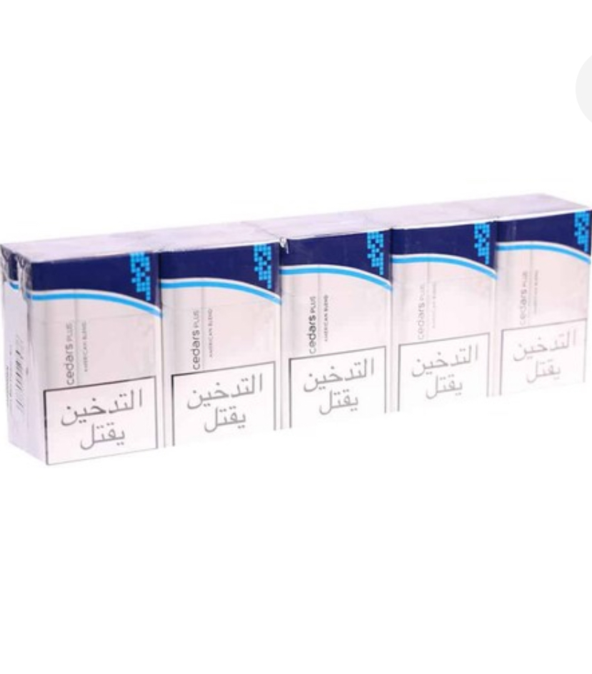 Cedars blue carton x10